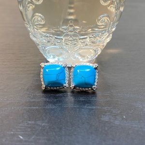 David Yurman Turquoise Chatelaine Earrings
